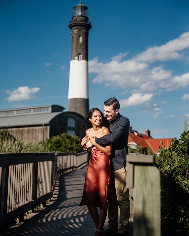Long Island Couple Engagement save the date Photographer